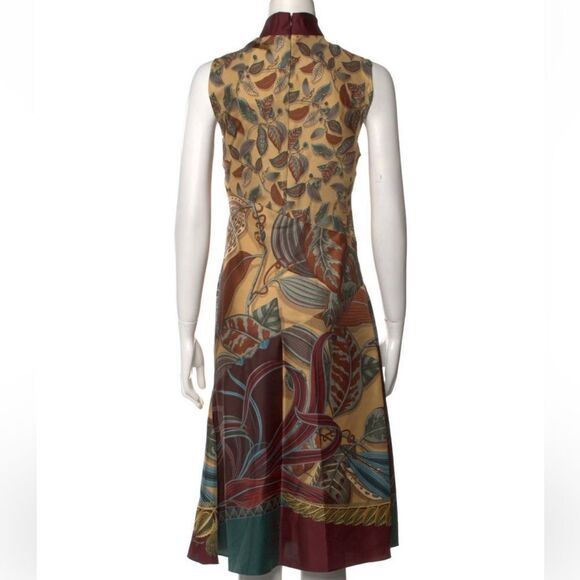 Salvatore Ferragamo Midi Printed Dress - Picture 2 of 3